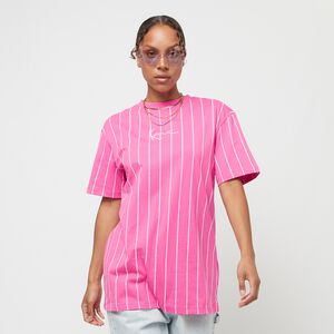 Small Signature Essential Pinstripe Os Tee pink