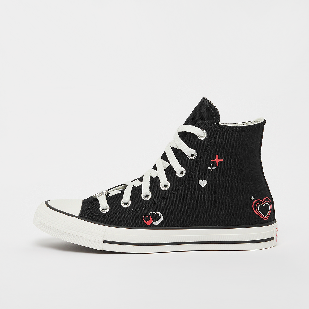 Chuck Taylor All Star, Converse, Footwear, black/vintage white, taille: 39
