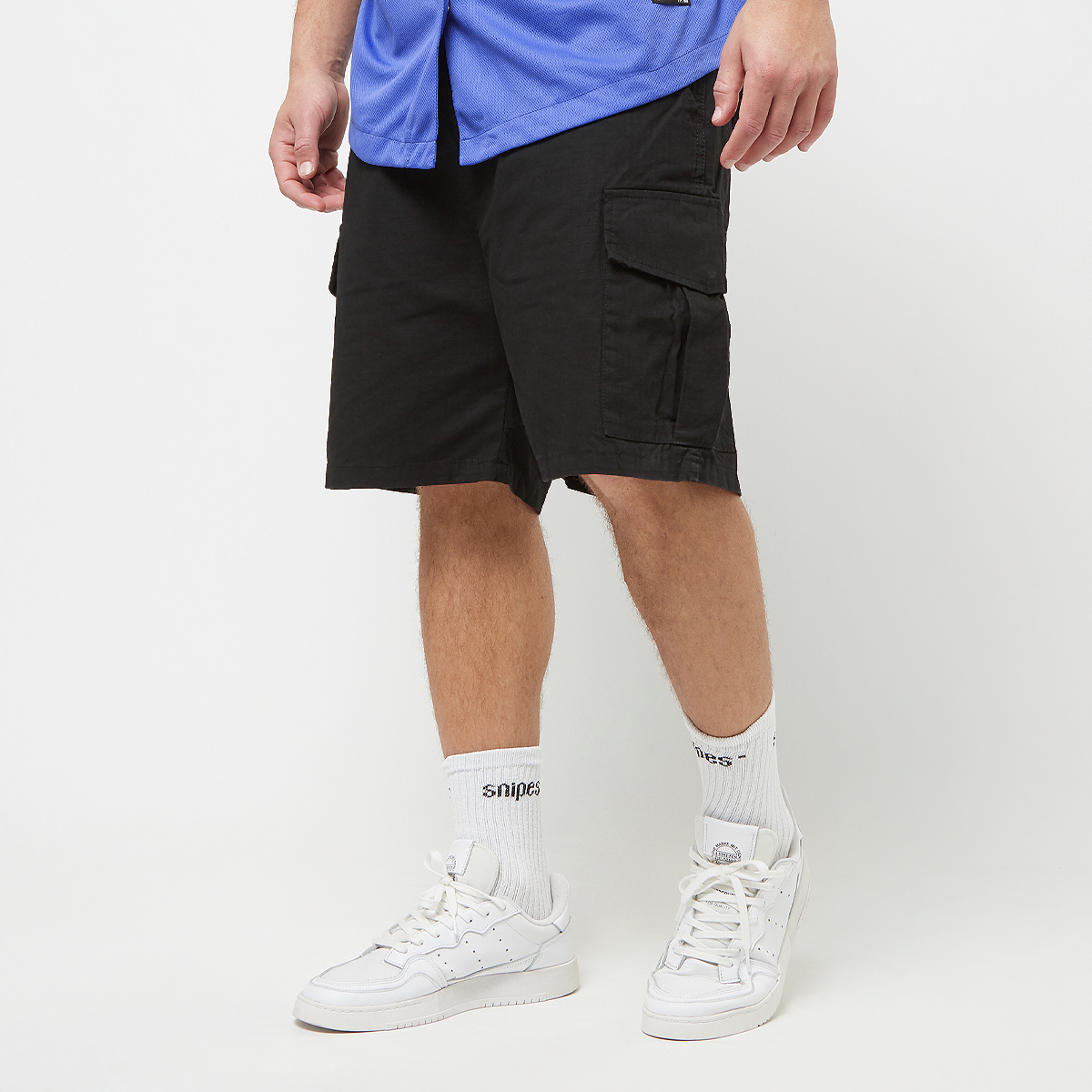 cargo shorts, zoo york, apparel, black, taille: s