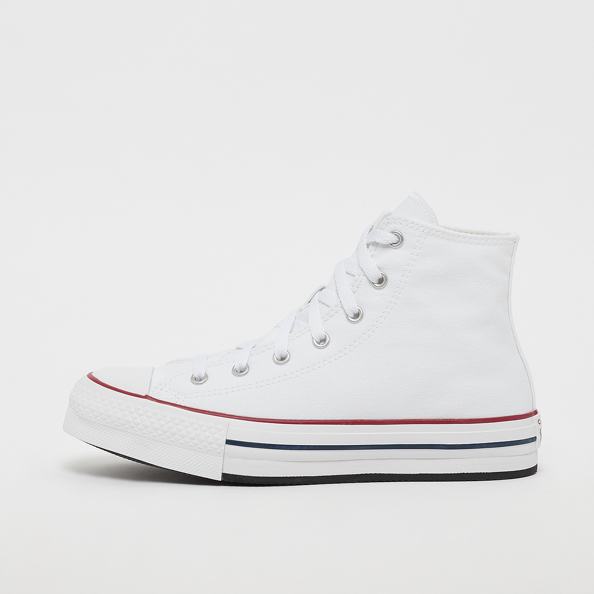 Chuck Taylor All Star Eva Lift Canvas Platform (GS), Converse, Footwear, white/garnet, taille: 39