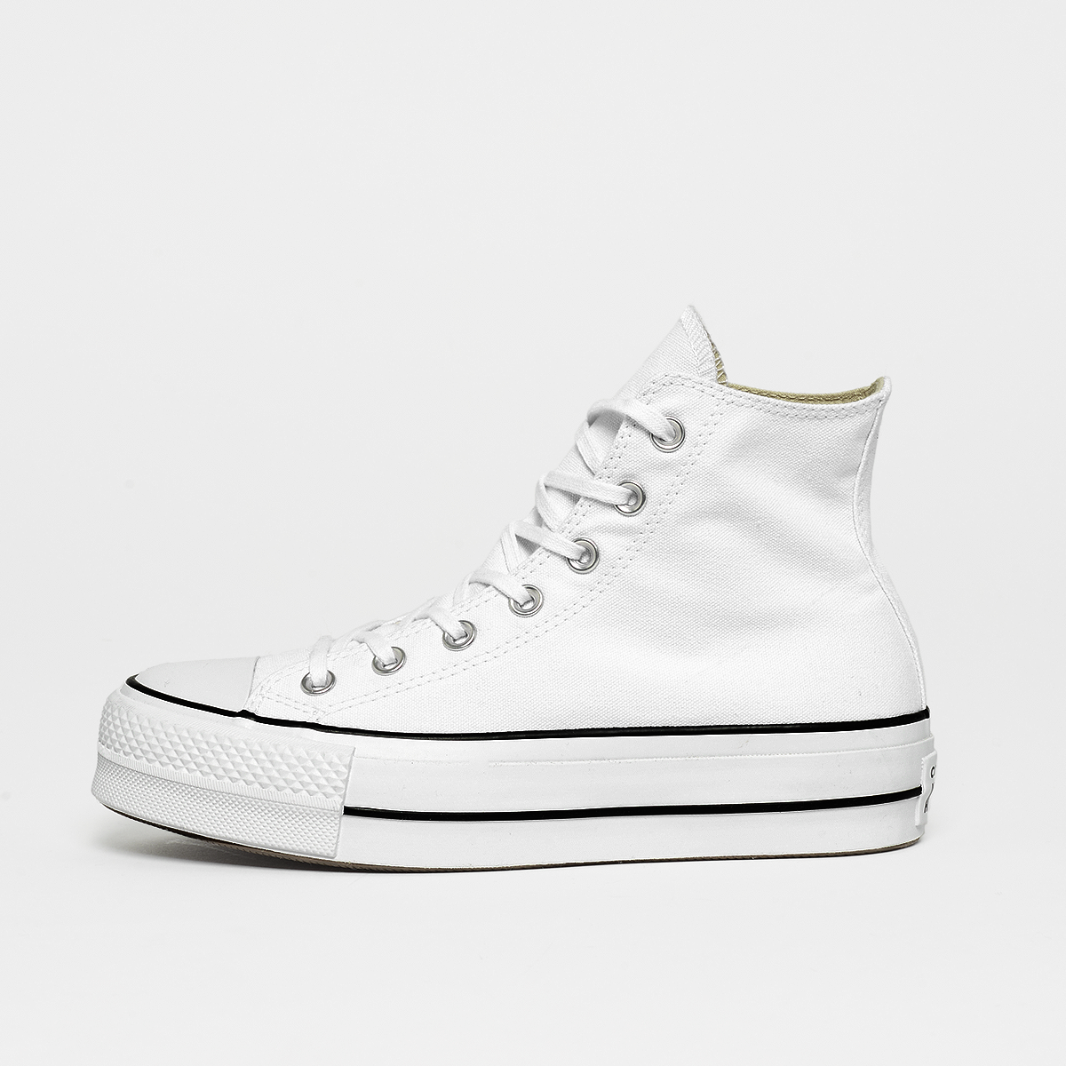 Chuck Taylor All Star Lift Hi, Converse, Footwear, white/black/white, taille: 39