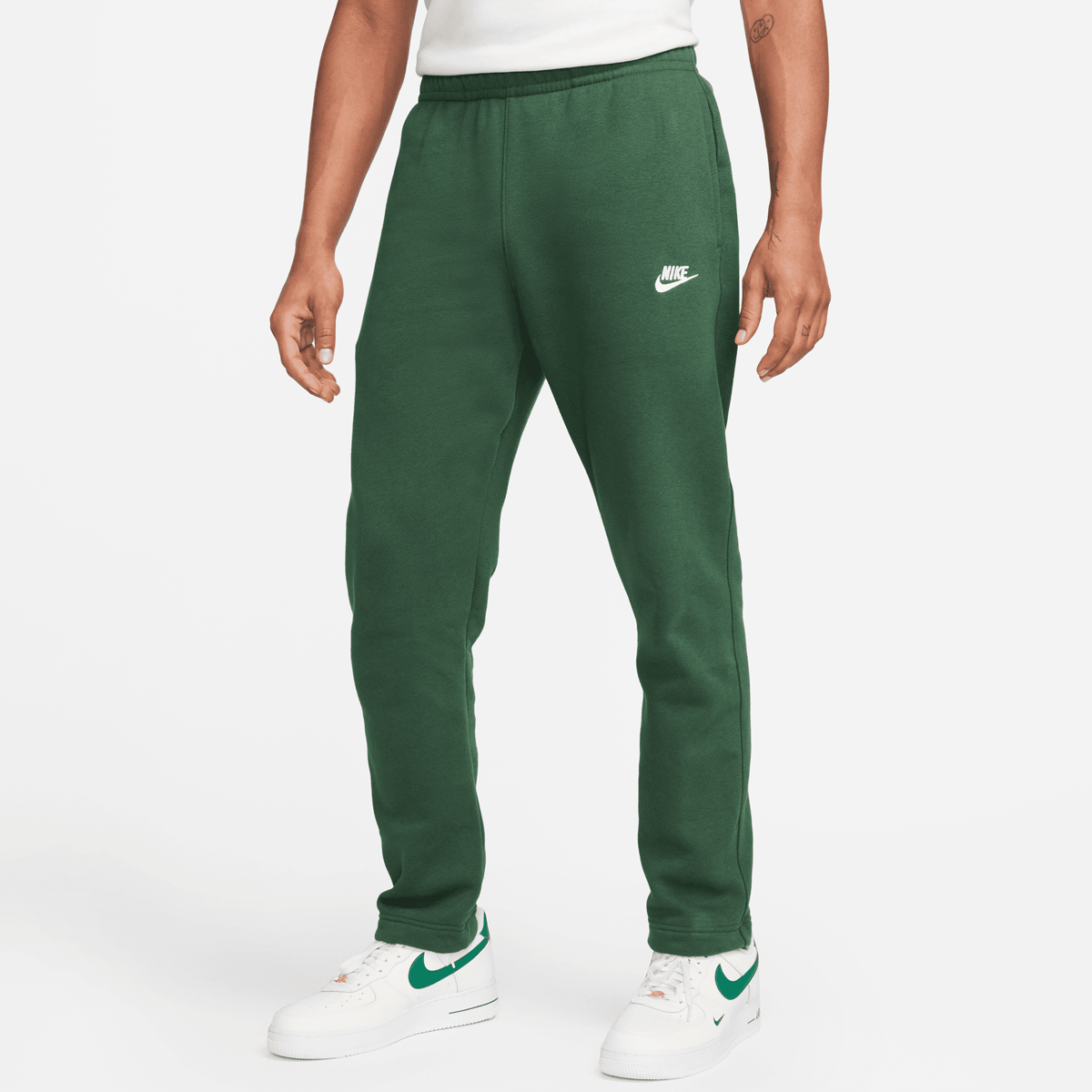 Sportswear Club Fleece Pants, NIKE, Apparel, fir/fir/white, taille: S