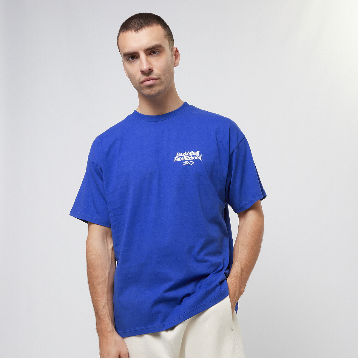 brotherhood t-shirt, k1x, apparel, royalblau, taille: m