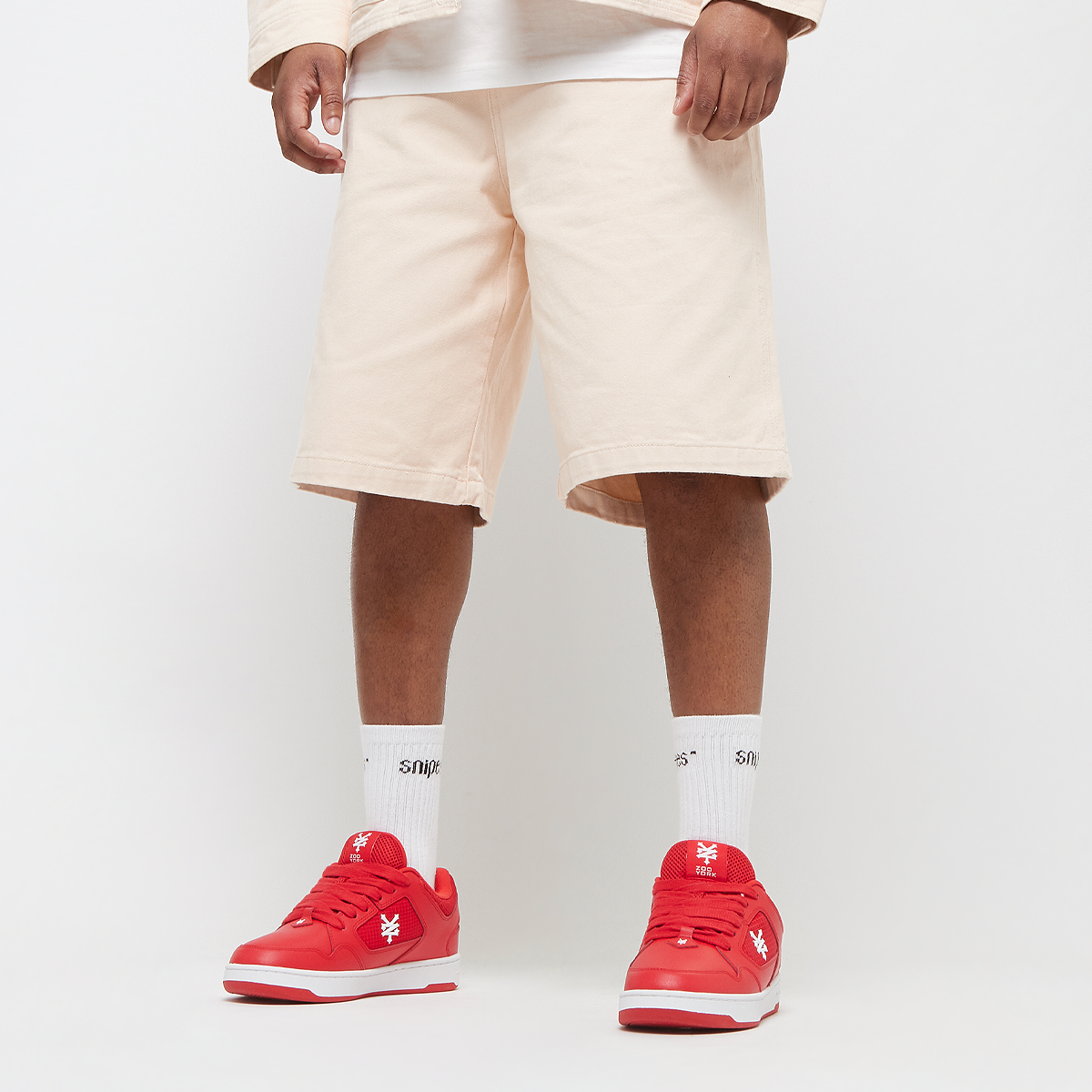 essential shorts, zoo york, apparel, beige, taille: s