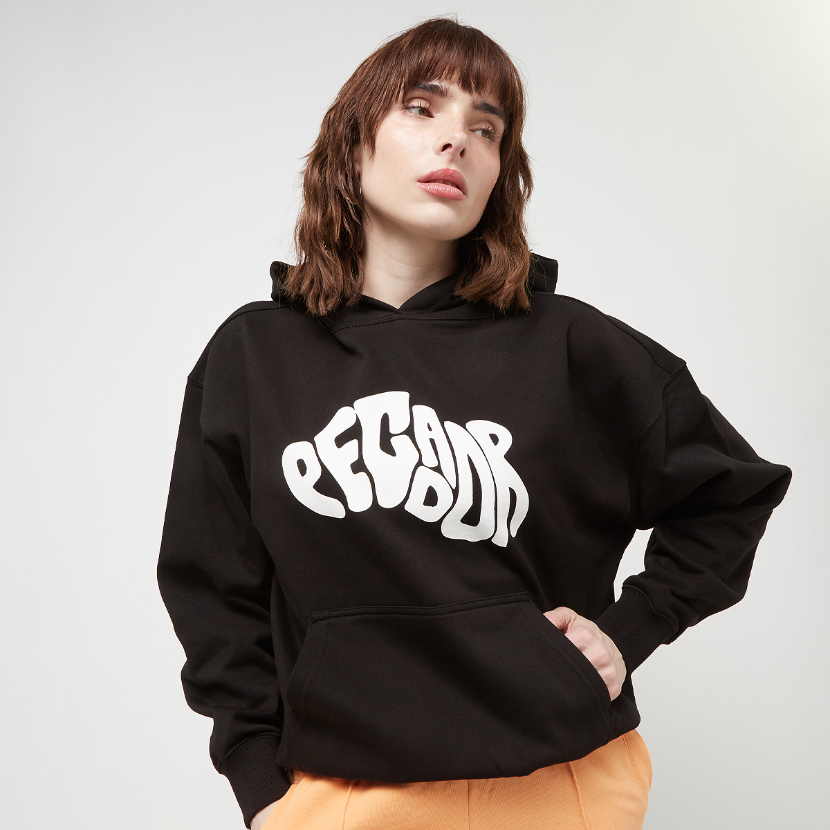 paluma oversized hoodie , pegador, apparel, schwarz, taille: xs